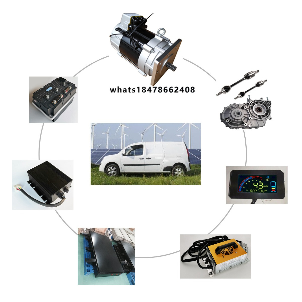 15kW Elektirikli Motor Car Ele - đánh giá và giá Ev Electric Motor Conversion Kit Car