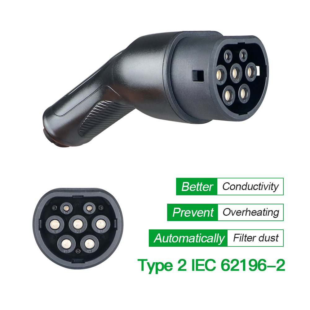 Loại 2 Cắm EVSE EV Sạc Cấp 2 3 - đánh giá và giá Ev Charger Type 2 22Kw 32A 3 Phase