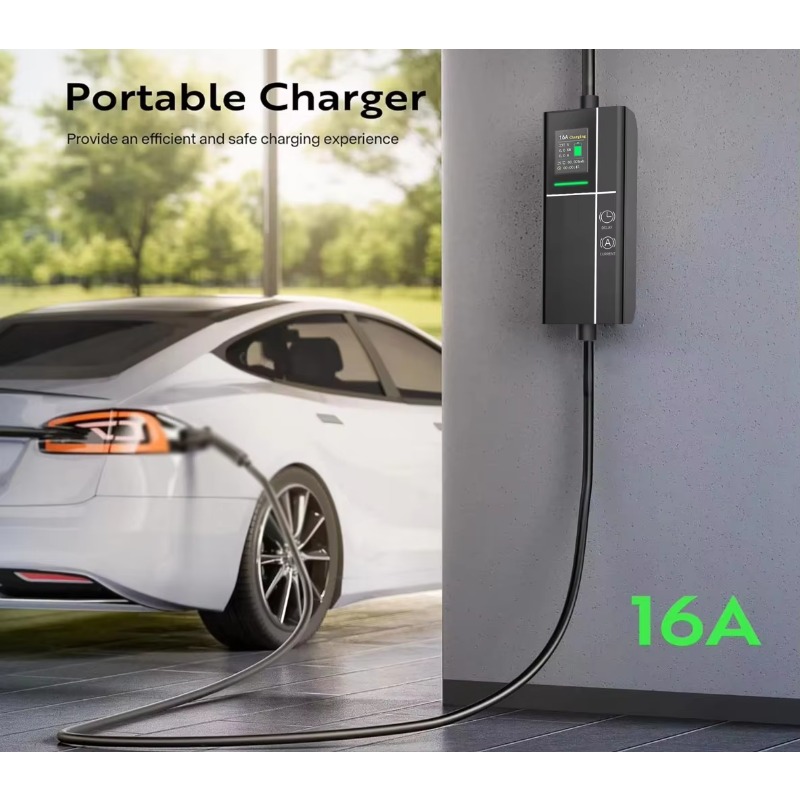 2026 Portable EV Charger 16A 5 - đánh giá và giá Type 2 Portable Ev Charger 11Kw Cee
