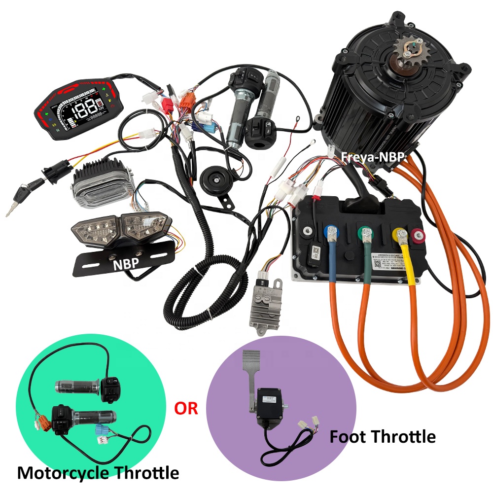 QS180 72-96V 8000W Mid Drive E - đánh giá và giá Fardriver Nd72850 Controller