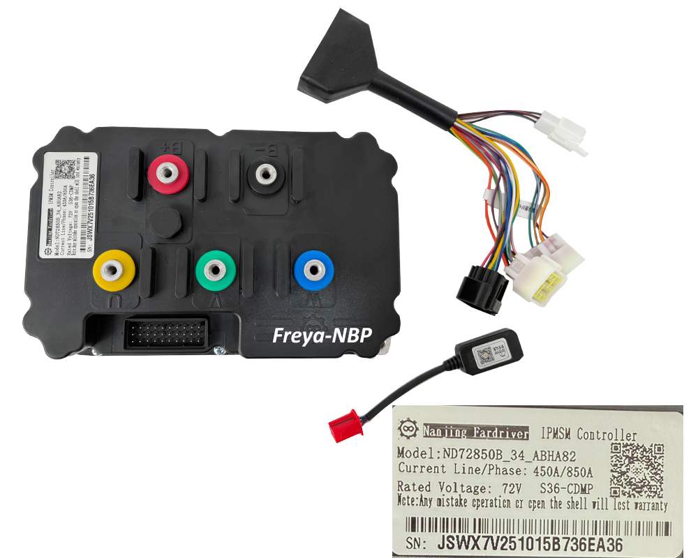 QS180 72-96V 8000W Mid Drive E - đánh giá và giá Fardriver Nd72850 Controller