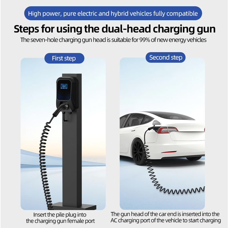Type 2 To Type 2 Portable EV C - đánh giá và giá Ev Charger Type 2 22Kw 32A 3 Phase