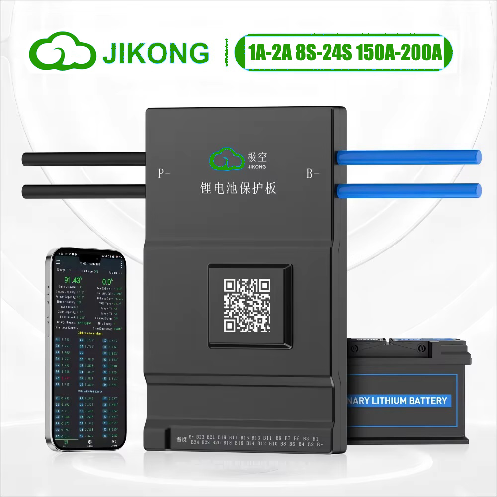 JK BMS Active Balance 150A 200 - đánh giá và giá Smart Bms 24S 200A Bluetooth Lifepo4
