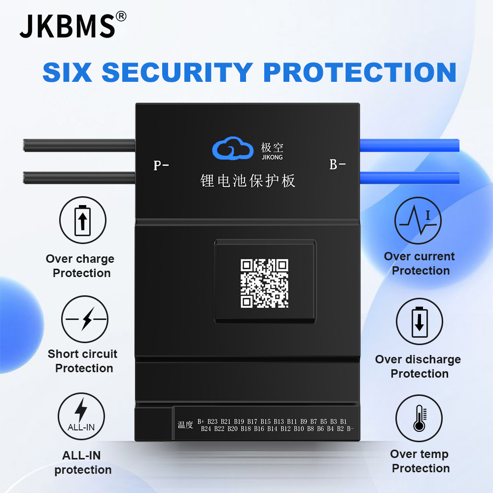 JK-BMS Smart Bluetooth Active  - đánh giá và giá Smart Bms 24S 200A Bluetooth Lifepo4