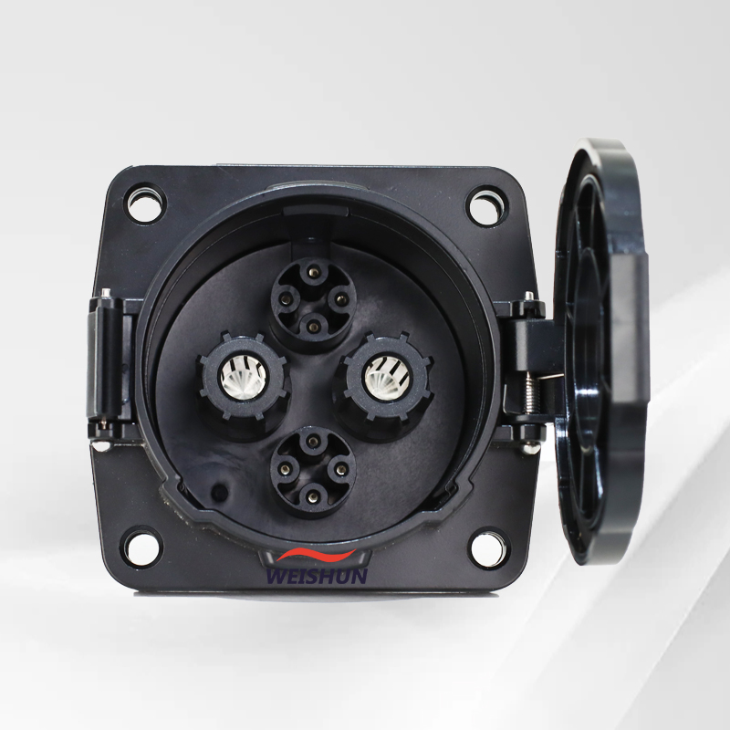 CHAdeMO EV Socket 80A 125A 150 - đánh giá và giá Chademo Inlet Socket 125A Ev