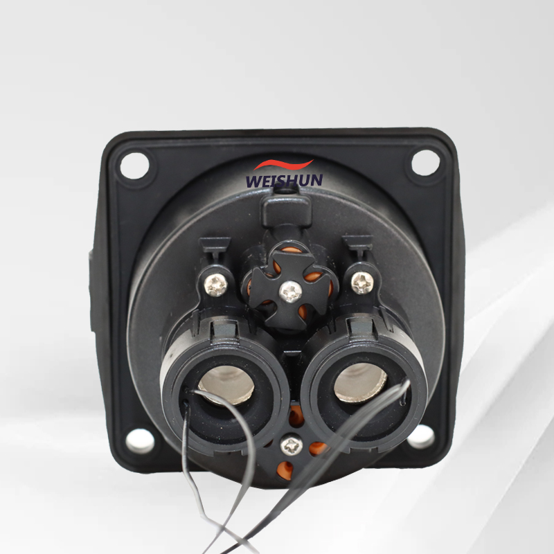 CHAdeMO EV Socket 80A 125A 150 - đánh giá và giá Chademo Inlet Socket 125A Ev