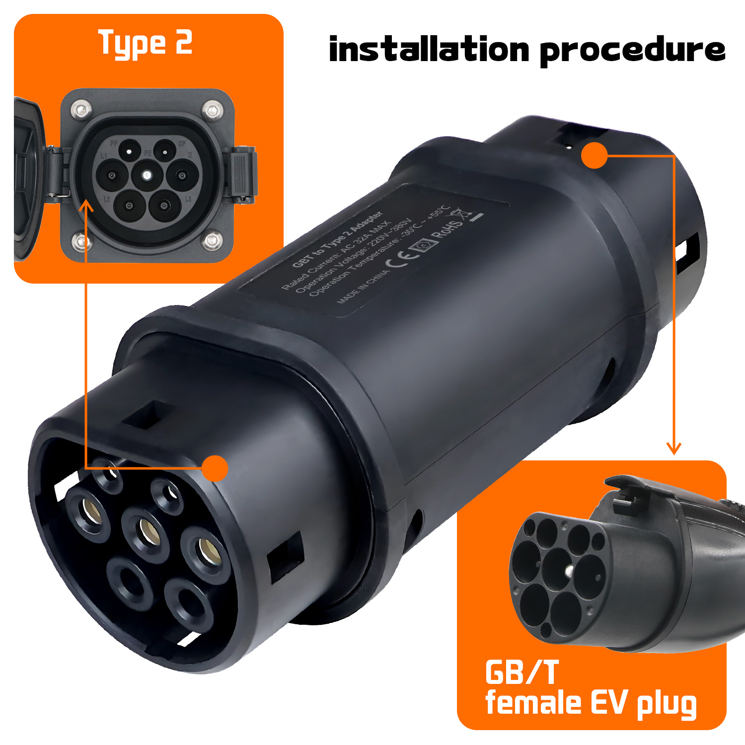 GOODCELL EV Charger Station Ad - đánh giá và giá Ev Charger Type 2 22Kw 32A 3 Phase