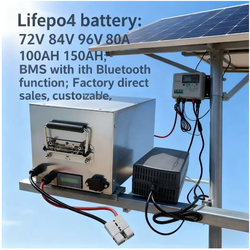 LIFEPO4 Battery Pack with BMS  - đánh giá và giá Lifepo4 72V 100Ah Battery Pack Ev