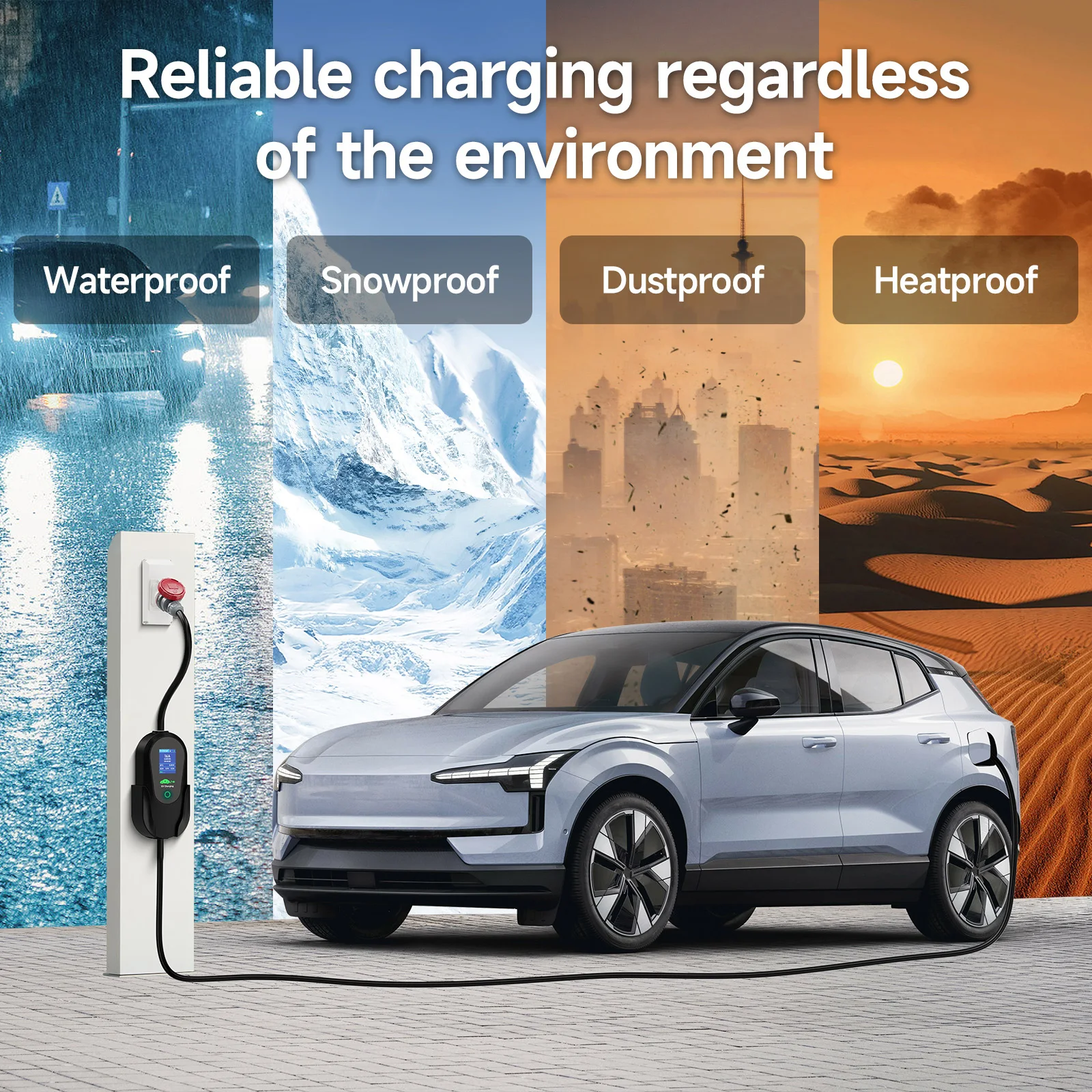 Puppyfc Portable 11KW EV Charg - đánh giá và giá Type 2 Portable Ev Charger 11Kw Cee