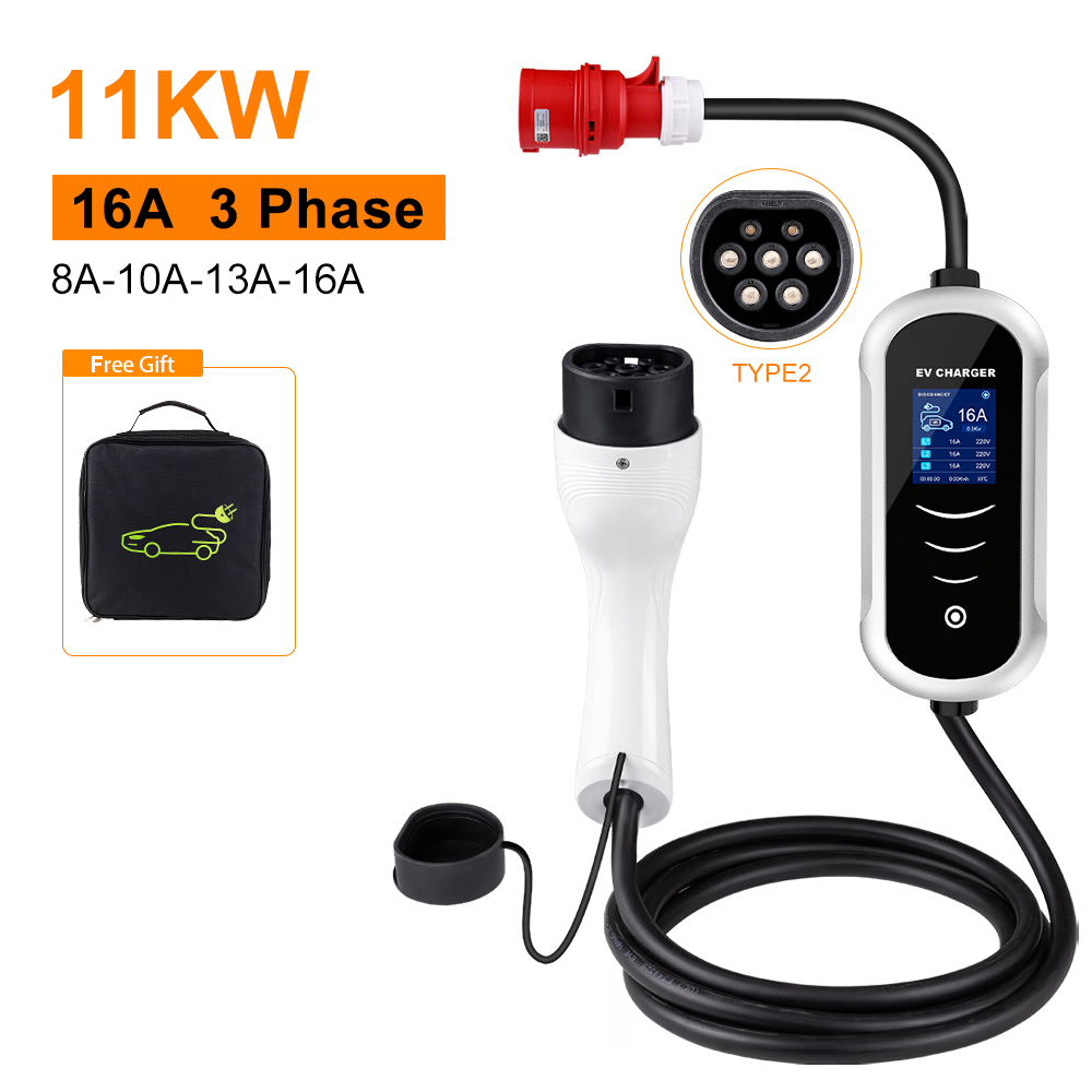 IPENGEN Type 2 Portable EV Cha - đánh giá và giá Type 2 Portable Ev Charger 11Kw Cee