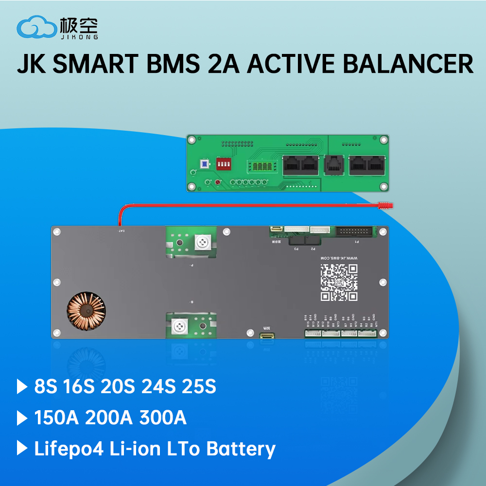 JK Smart BMS 2A Active Balance - đánh giá và giá Smart Bms 24S 200A Bluetooth Lifepo4