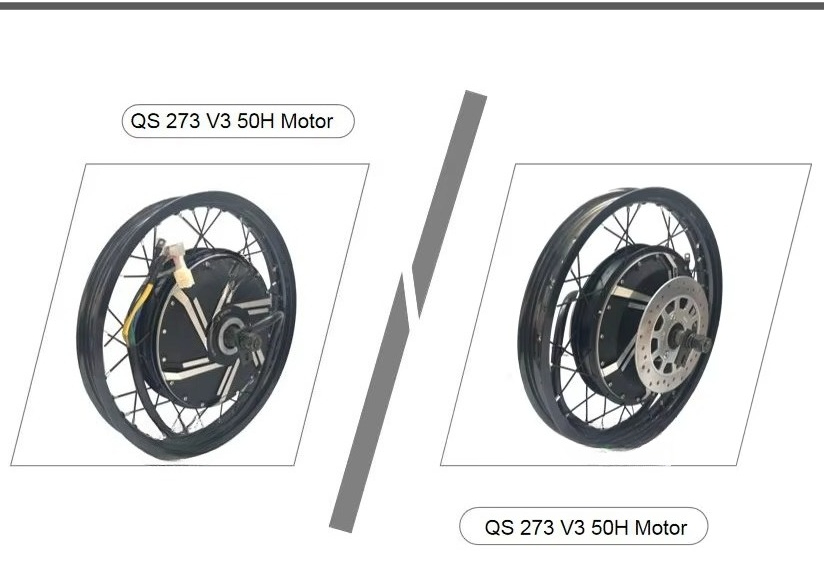 Electric Motorcycle  Motor Kit - đánh giá và giá Qs Motor 273 8000W Hub Motor