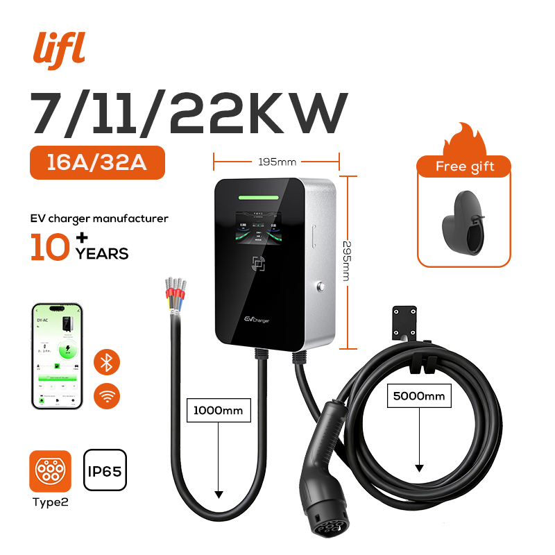 Lifl 7KW 11KW 22KW 3‑Phase Wal - đánh giá và giá Ev Charger Type 2 22Kw 32A 3 Phase